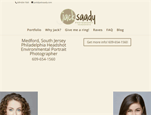 Tablet Screenshot of jacksaadyheadshots.com